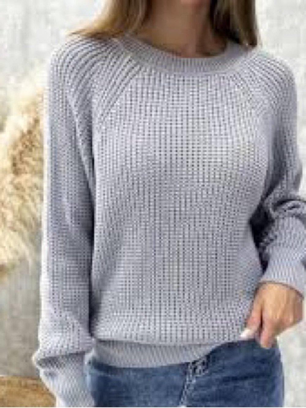 ♠️5/$25♠️Topshop Baby-Blue Thick Knit Sweater